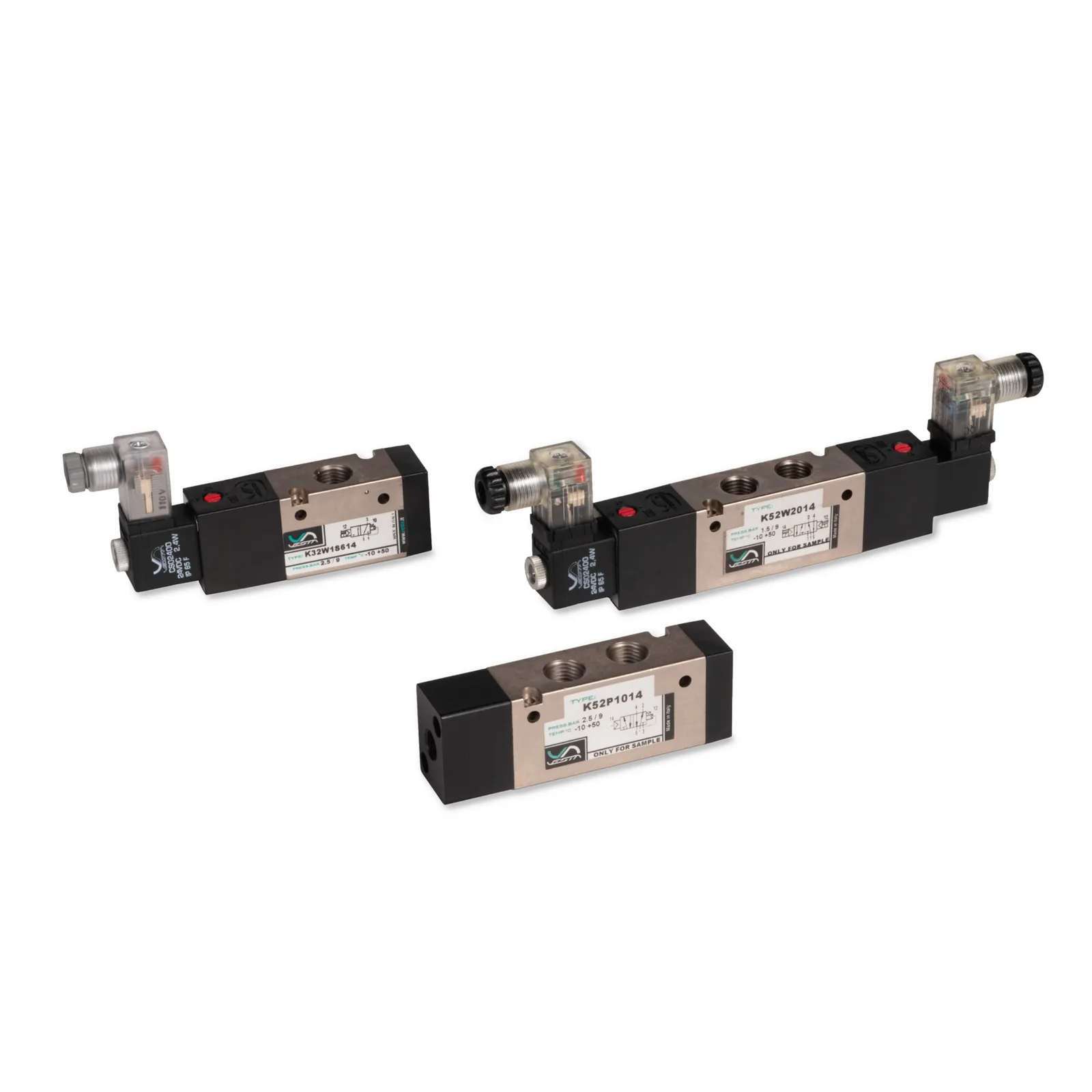 Electroválvula 5/2 monoestable retorno por muelle G1/4 (serie K)